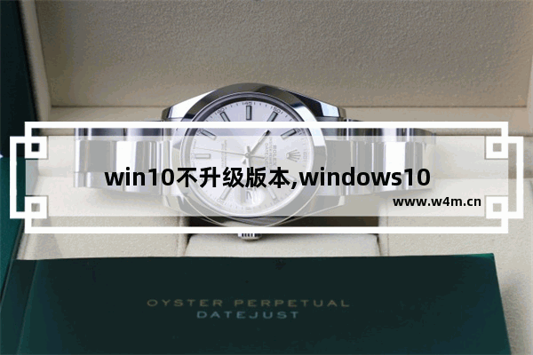 win10不升级版本,windows10无法升级你的版本