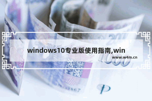 windows10专业版使用指南,win10专业版操作系统版本