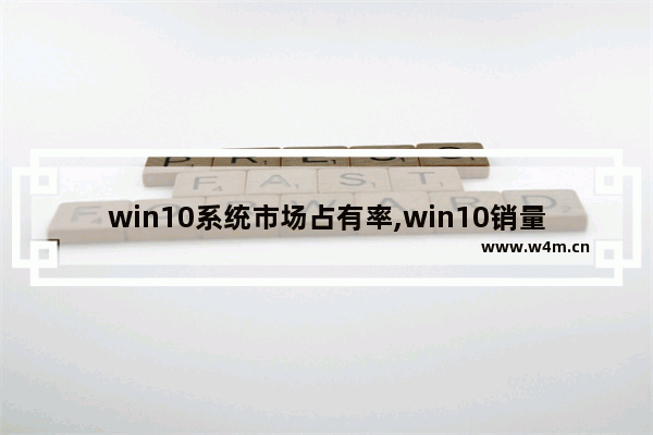 win10系统市场占有率,win10销量