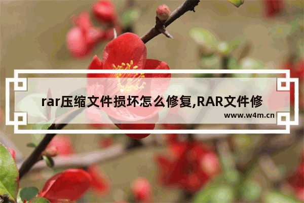 rar压缩文件损坏怎么修复,RAR文件修复