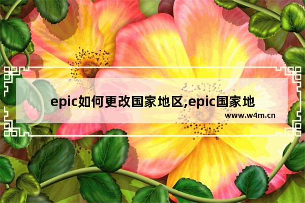 epic如何更改国家地区,epic国家地区