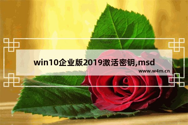 win10企业版2019激活密钥,msdnwin10专业版激活密钥