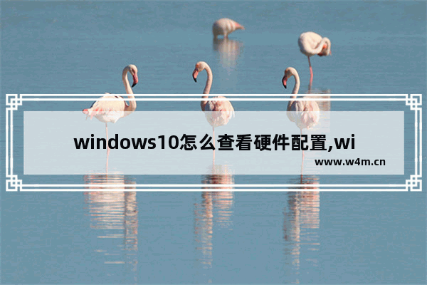 windows10怎么查看硬件配置,win10如何查看电脑配置