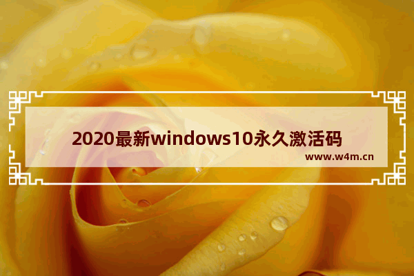 2020最新windows10永久激活码win10专业版密钥win10,“win10激活密钥”