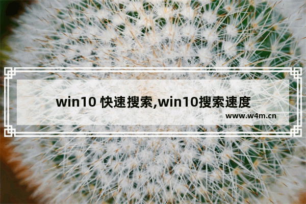 win10 快速搜索,win10搜索速度可能较慢,因为未运行索引