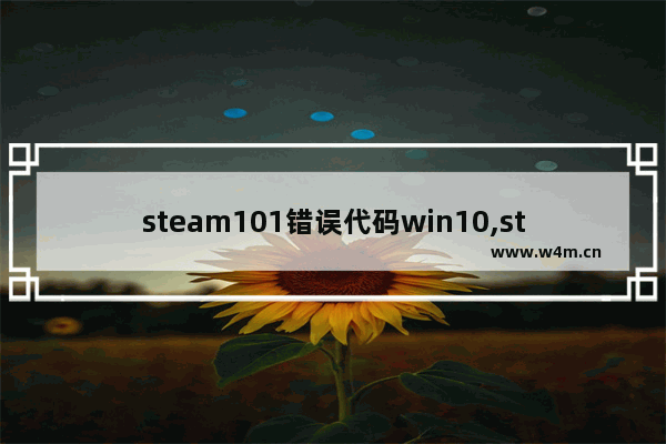 steam101错误代码win10,steam错误代码105win10