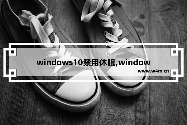 windows10禁用休眠,windows 10启用或禁用休眠