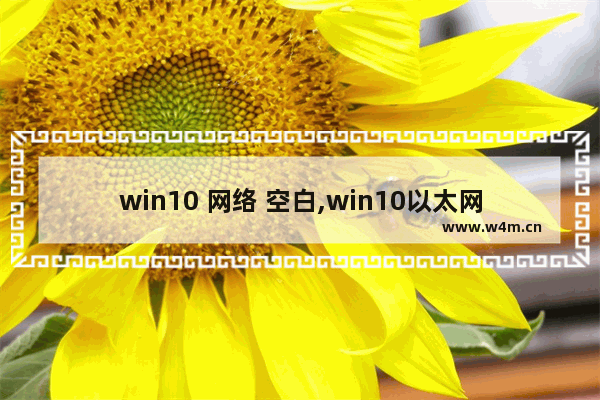 win10 网络 空白,win10以太网显示网络没有网