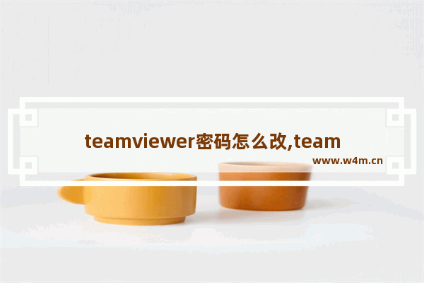 teamviewer密码怎么改,teamview 设置固定密码