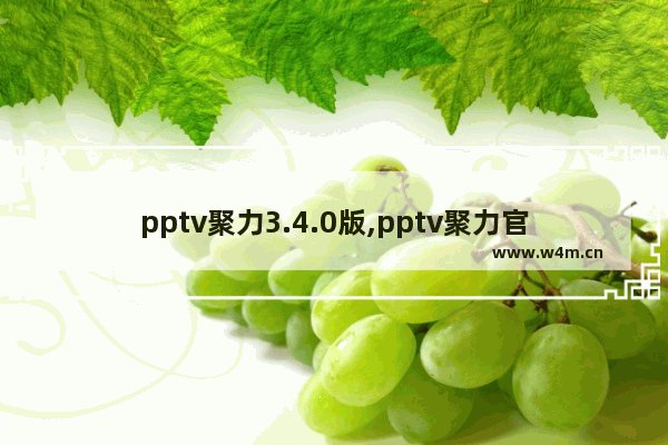 pptv聚力3.4.0版,pptv聚力官方下载