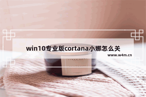 win10专业版cortana小娜怎么关闭,win10cortana怎么用