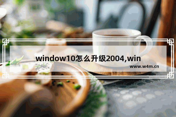 window10怎么升级2004,windows10怎么升级到2004