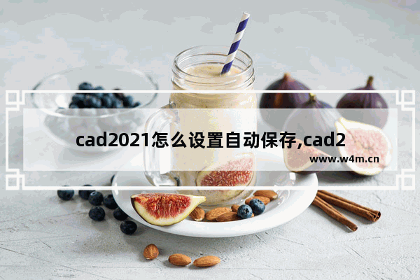 cad2021怎么设置自动保存,cad2018自动保存怎么设置