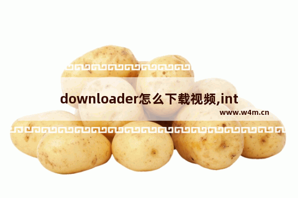 downloader怎么下载视频,internet download manager下载安装版