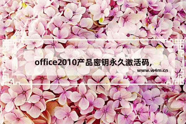 office2010产品密钥永久激活码,office2010产品密钥25个字符