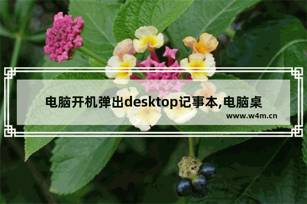 电脑开机弹出desktop记事本,电脑桌面出现desktop.ini文件