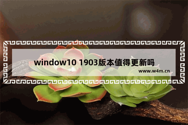 window10 1903版本值得更新吗,windows10怎么升级到1903版本