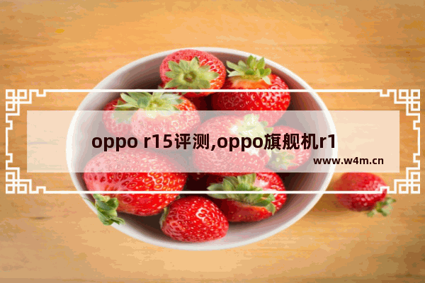 oppo r15评测,oppo旗舰机r15