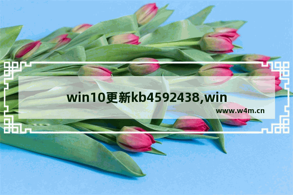 win10更新kb4592438,win10更新kb4023057