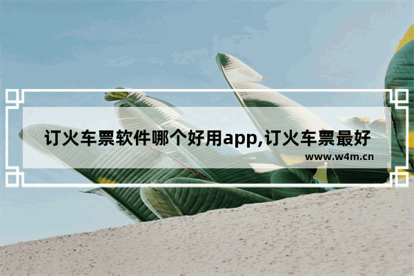 订火车票软件哪个好用app,订火车票最好的软件