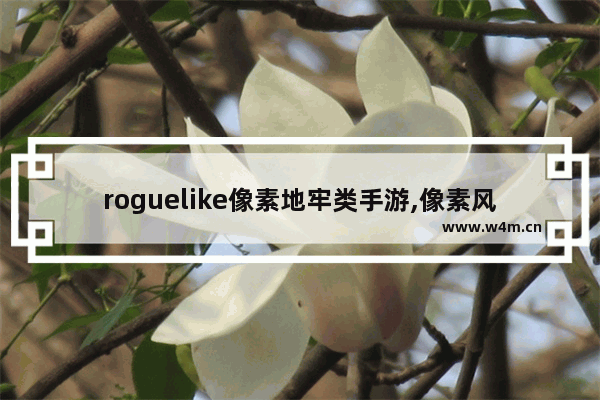 roguelike像素地牢类手游,像素风地牢游戏