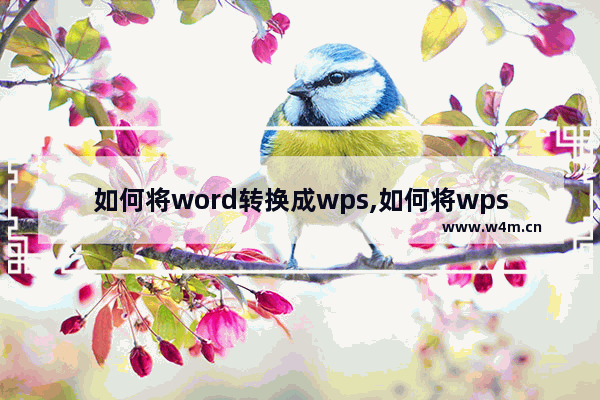 如何将word转换成wps,如何将wps格式转换成word文档