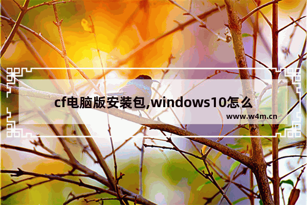 cf电脑版安装包,windows10怎么下载穿越火线