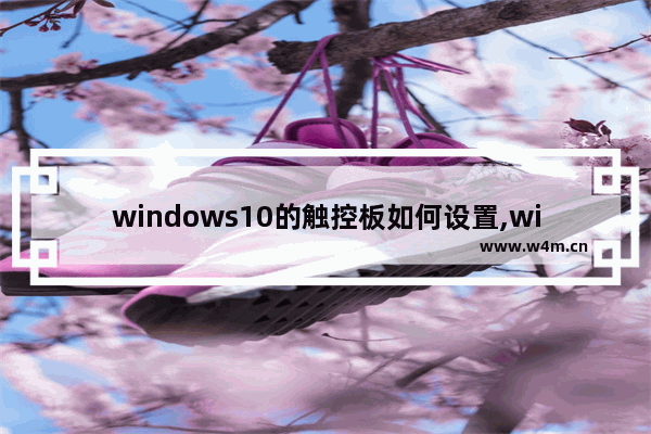 windows10的触控板如何设置,win10触控面板设置