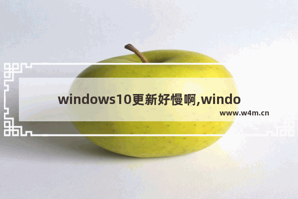 windows10更新好慢啊,windows10更新速度慢