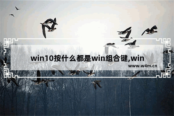 win10按什么都是win组合键,win10win加x组合键没反应