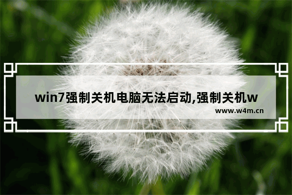 win7强制关机电脑无法启动,强制关机windows未能启动