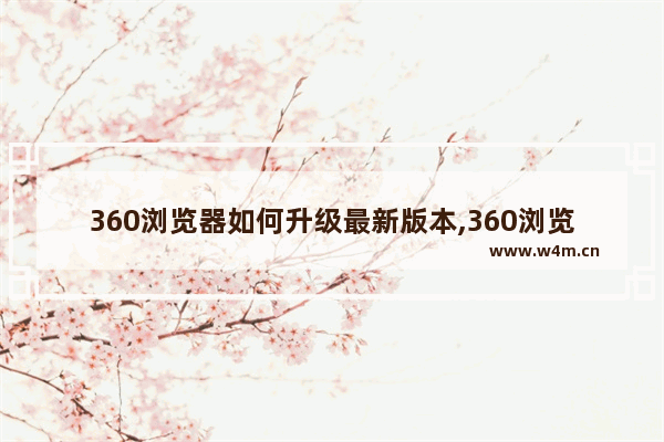 360浏览器如何升级最新版本,360浏览器怎么升级版本