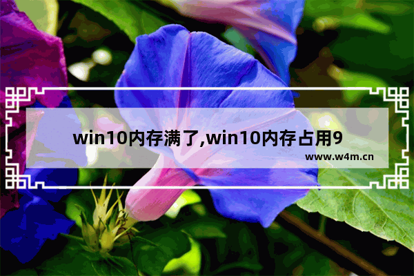 win10内存满了,win10内存占用90以上