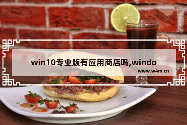 win10专业版有应用商店吗,windows10专业版应用商店