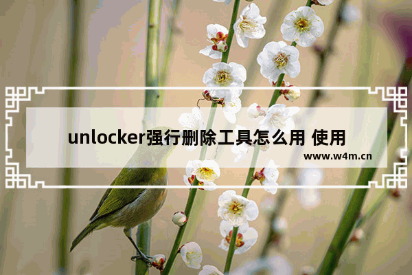 unlocker强行删除工具怎么用 使用Unlocker删除工具的方法