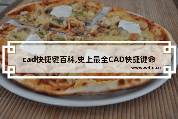 cad快捷键百科,史上最全CAD快捷键命令大全