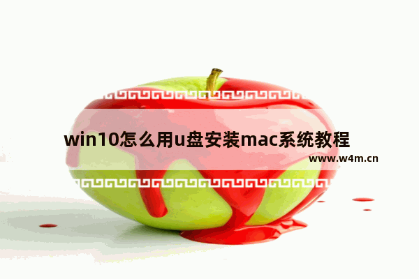 win10怎么用u盘安装mac系统教程 Win10如何用U盘安装Mac系统教程