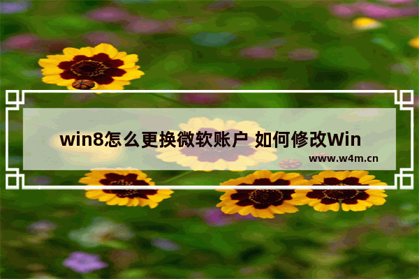 win8怎么更换微软账户 如何修改Win8微软账户？