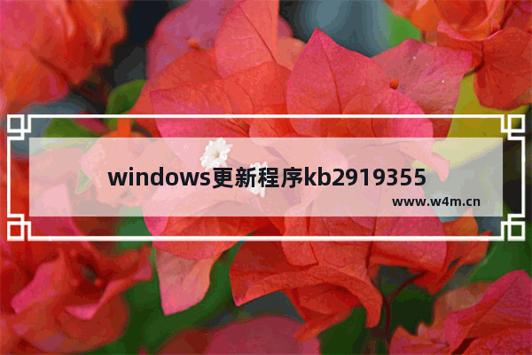 windows更新程序kb2919355,win10更新kb4579311