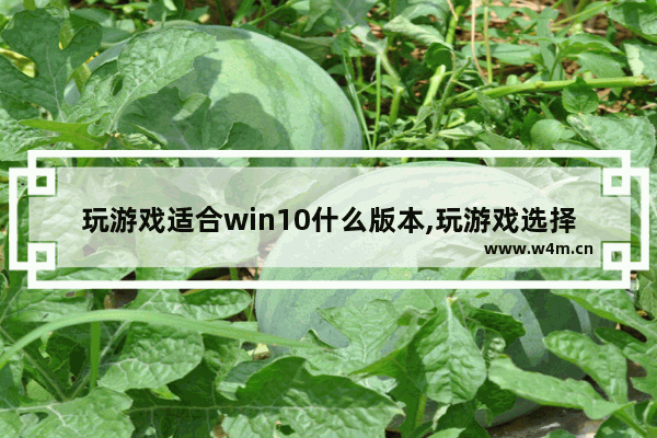 玩游戏适合win10什么版本,玩游戏选择win10哪个版本