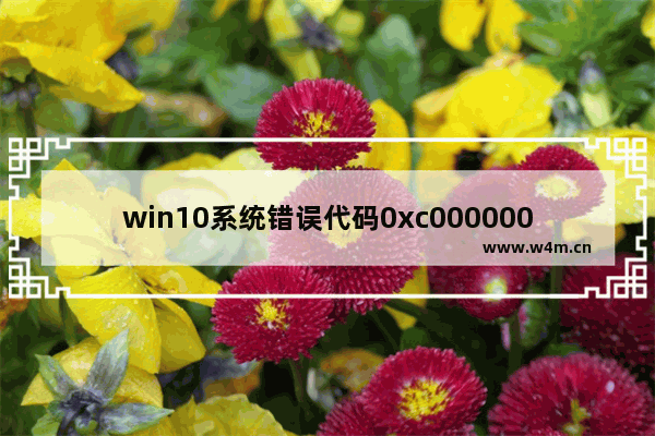 win10系统错误代码0xc0000005,win10错误0xc0000001