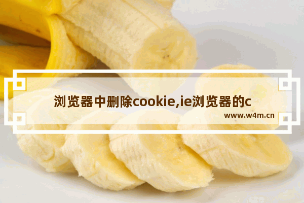 浏览器中删除cookie,ie浏览器的cookie怎么删除