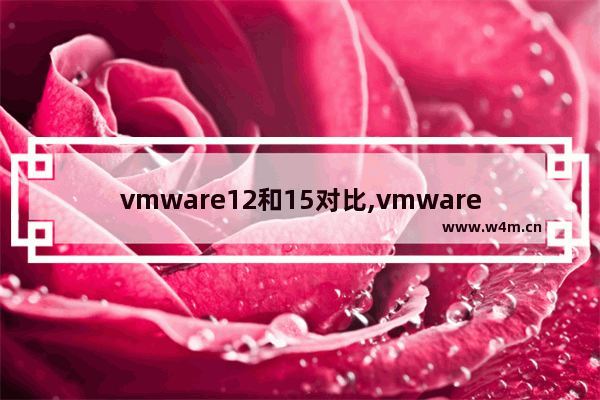 vmware12和15对比,vmware14和15哪个好