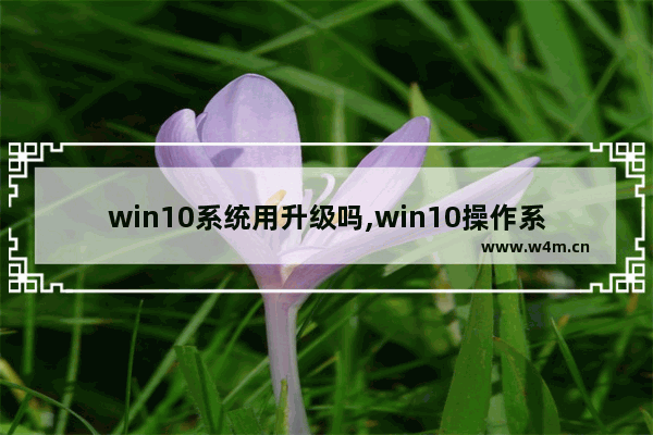 win10系统用升级吗,win10操作系统版本怎么升级