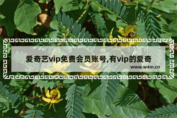 爱奇艺vip免费会员账号,有vip的爱奇艺会员帐号_1