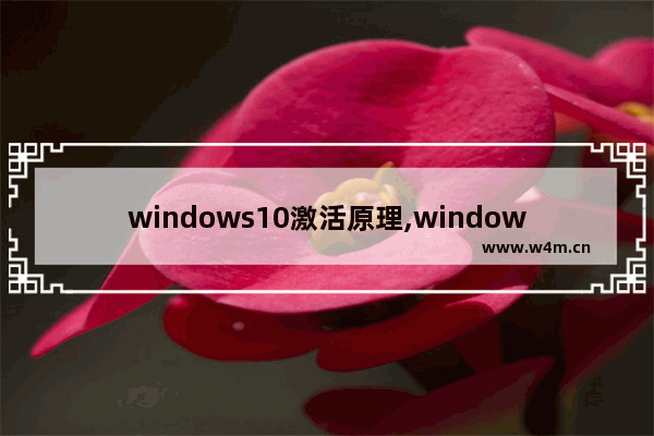 windows10激活原理,window10激活作用