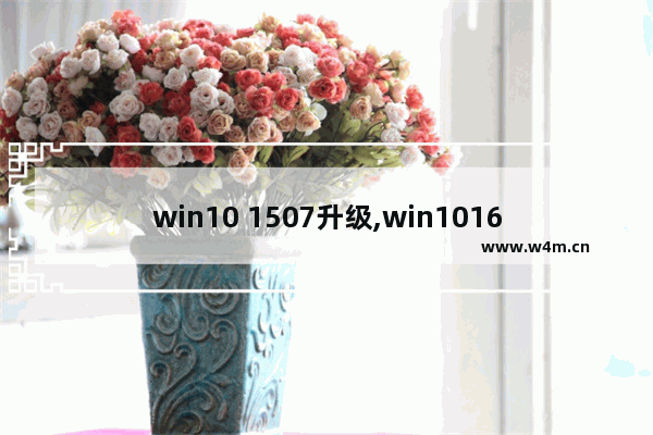 win10 1507升级,win101607更新不了