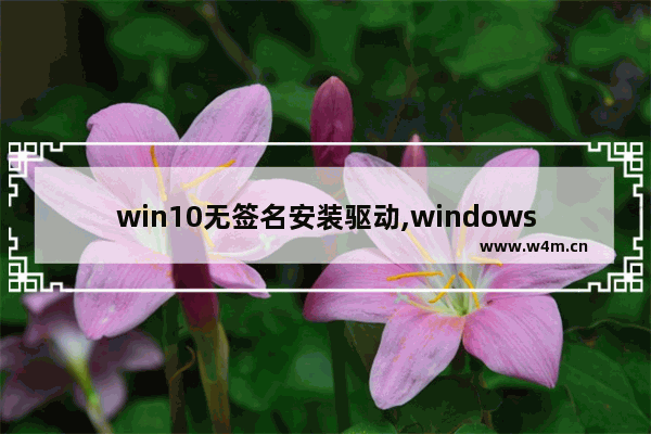 win10无签名安装驱动,windows已阻止安装未具有数字签名的驱动程序