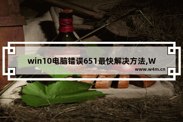 win10电脑错误651最快解决方法,Win10错误代码651