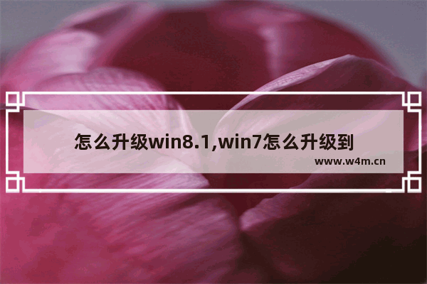 怎么升级win8.1,win7怎么升级到win8.1系统